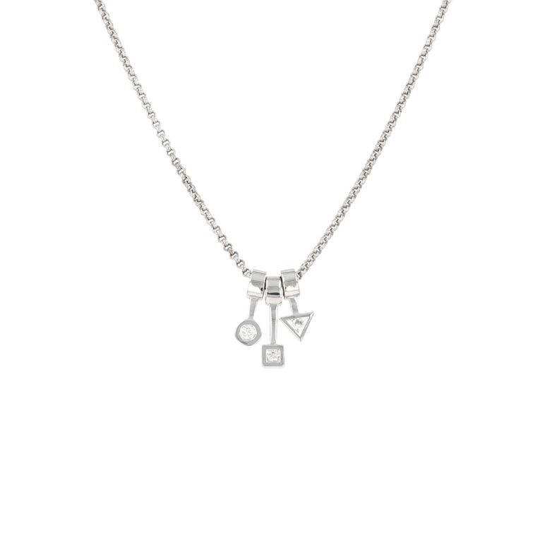 Acheter Collier TOURNAIRE Trilogie diamants 0.22 carat Comme neuf - 2900,00 € Collier TOURNAIRE Trilogie diamants 0.22 carat Comme neuf - reconditionné disponible sur Gemme Les Bijoux